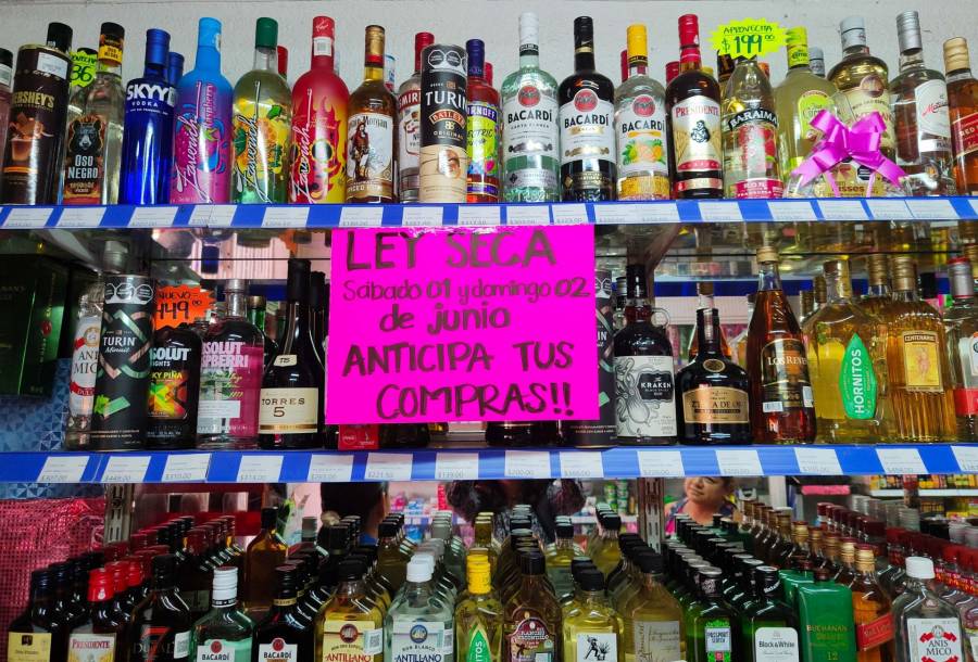 Estas son las entidades que aplicarán la Ley Seca por elecciones