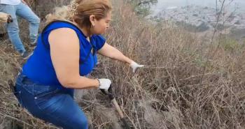 Madres buscadoras de sonora presuntamente encuentran restos humanos en Iztapalapa