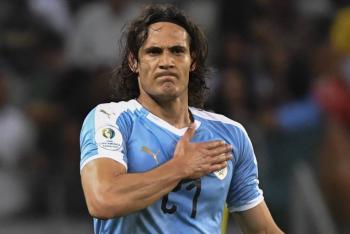 Edinson Cavani se retira de la selecci&oacute;n uruguaya