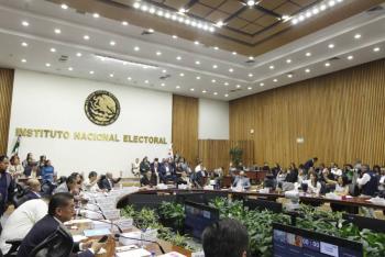 Garantiza INE condiciones para “elecciones limpias” el 2 de junio