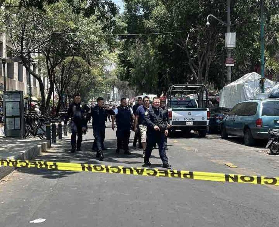 Un hombre ha sido asesinado en el parque Tolsa, en la Ciudad de México.