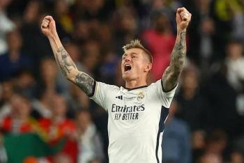 Toni Kroos se despide del Real Madrid como campe&oacute;n de la Champions League.
