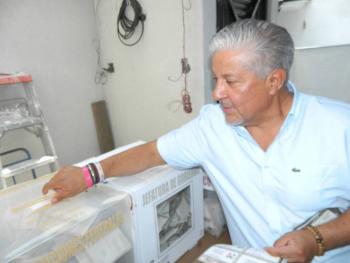 Vota Daniel Ordo&ntilde;ez con la confianza de que el cambio llegar&aacute; a Iztacalco