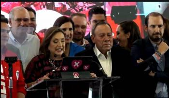 X&oacute;chitl se dice triunfadora y llama a AMLO en respetar los resultados