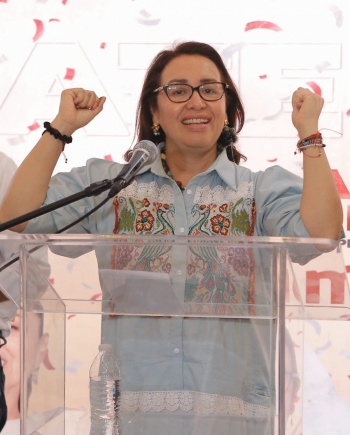 Azucena Cisneros Coss declara una ventaja irreversible de dos a uno en la candidatura a la gubernatura de Ecatepec