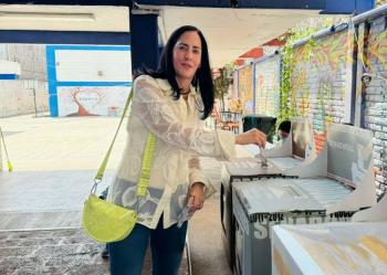 “Dejaron a la ciudadan&iacute;a sin polic&iacute;a”: L&iacute;a Lim&oacute;n tras emitir su voto