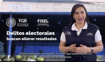 Van 176 denuncias por delitos electorales federales: Fisel