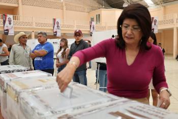 Reconoce Mariela Gutiérrez la gran Participación en Estas Elecciones