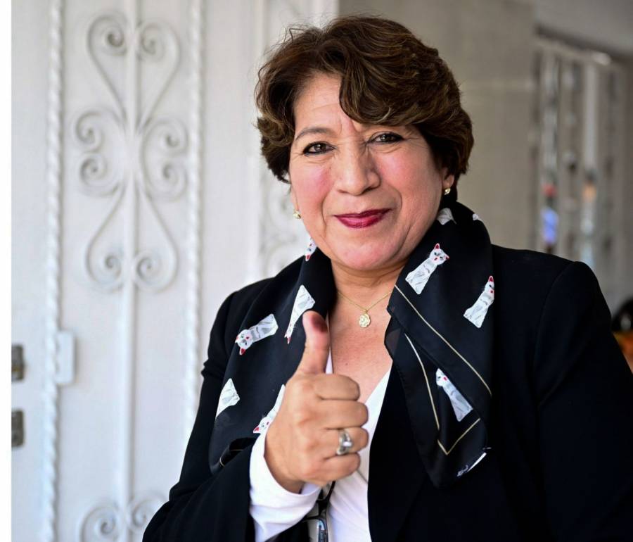 Delfina Gómez destacó orden en jornada electoral en Edomex