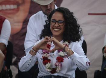 Gaby Osorio se proclama virtual ganadora de la alcald&iacute;a de Tlalpan