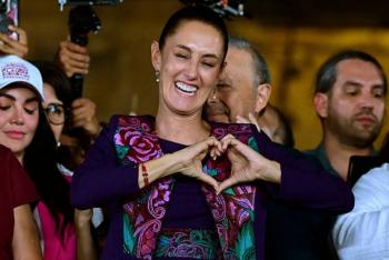 Presidente de Guatemala felicita a Sheinbaum por su “contundente victoria” en M&eacute;xico