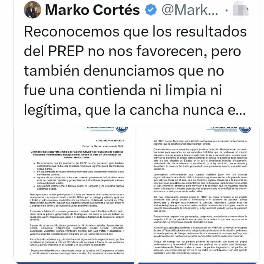 Están en su derecho de impugnar y que sigan su camino, dice AMLO a oposición