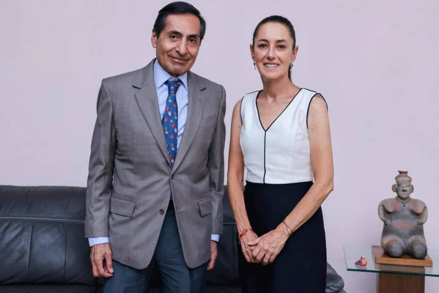 Claudia Sheinbaum y Secretario de Hacienda ratifican estrategia econ&oacute;mica para 2025