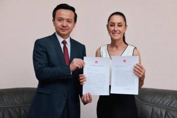 Sheinbaum agradece al Presidente de China por su felicitaci&oacute;n y resalta v&iacute;nculos bilaterales