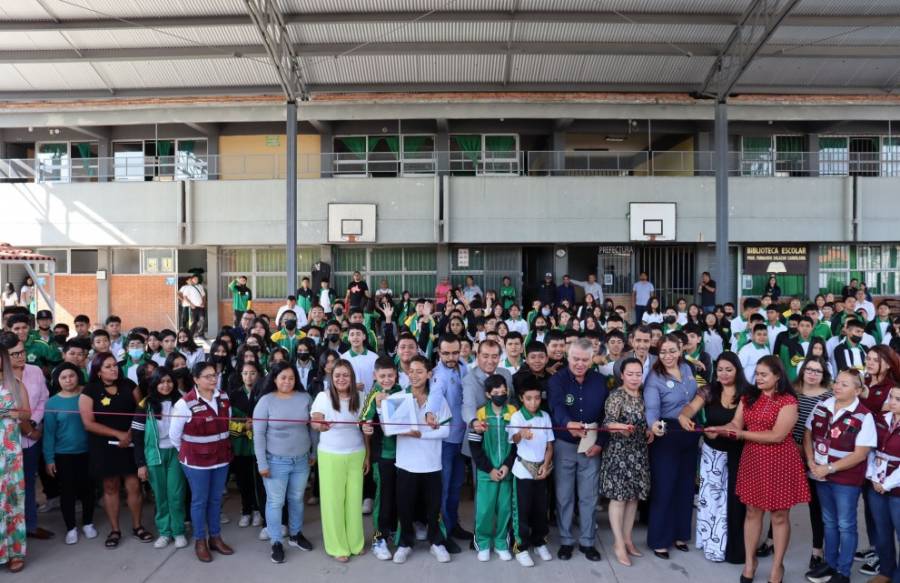 Inauguran obra del programa 