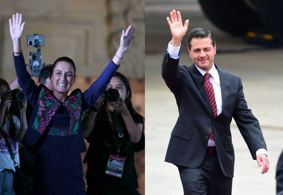Sheinbaum da a conocer que Peña Nieto le llamó para felicitarla