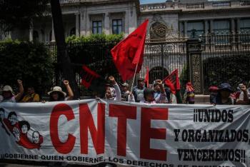 CNTE exige justicia y seguridad para docentes agredidos y reitera su compromiso con las manifestaciones