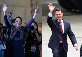 Sheinbaum da a conocer que Pe&ntilde;a Nieto le llam&oacute; para felicitarla