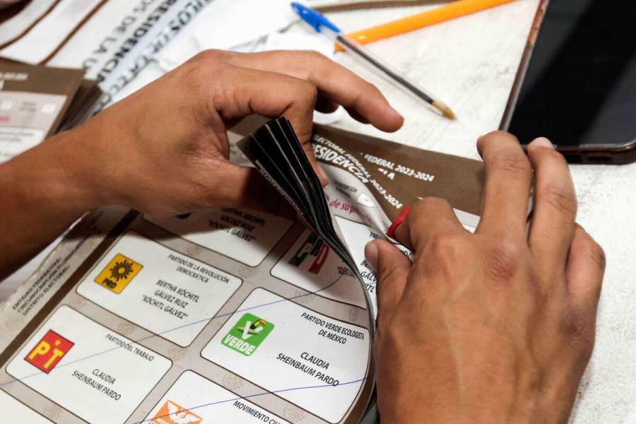Cómputos distritales del INE: Sheinbaum va arriba con más del 90% de actas
