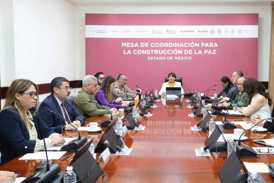 Delfina Gómez revisa estrategia de seguridad; delitos de alto impacto a la baja, 33% en feminicidio y 36% en secuestro
