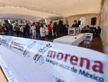 Morena tendr&iacute;a mayor&iacute;a calificada en el Congreso de Edomex