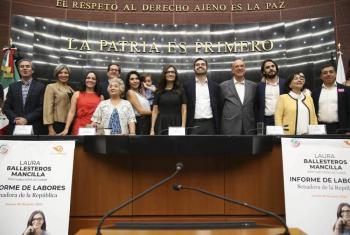 Resaltan en el Senado impulso de agenda contra cambio clim&aacute;tico