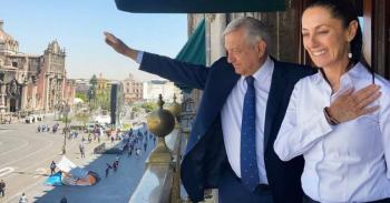 Claudia Sheinbaum comparte fotograf&iacute;a con AMLO y reafirma compromiso con la transformaci&oacute;n
