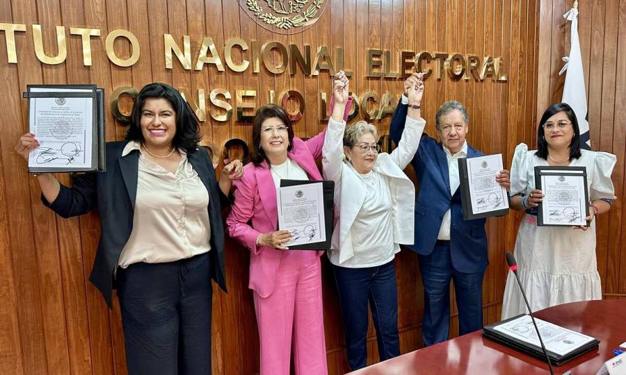 Candidatos de Morena en Tecámac, con histórico respaldo ciudadano en las pasadas elecciones