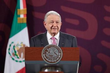 AMLO recibir&aacute; este lunes a Sheinbaum en Palacio Nacional