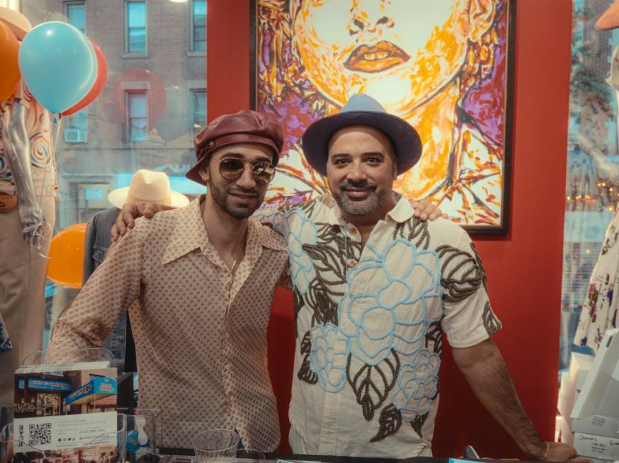 Anthony Jolie, nueva imagen de la tienda Hamlet’s Vintage en su reapertura en NY