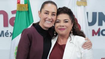 Clara Brugada y Claudia Sheinbaum dialogan sobre la CDMX