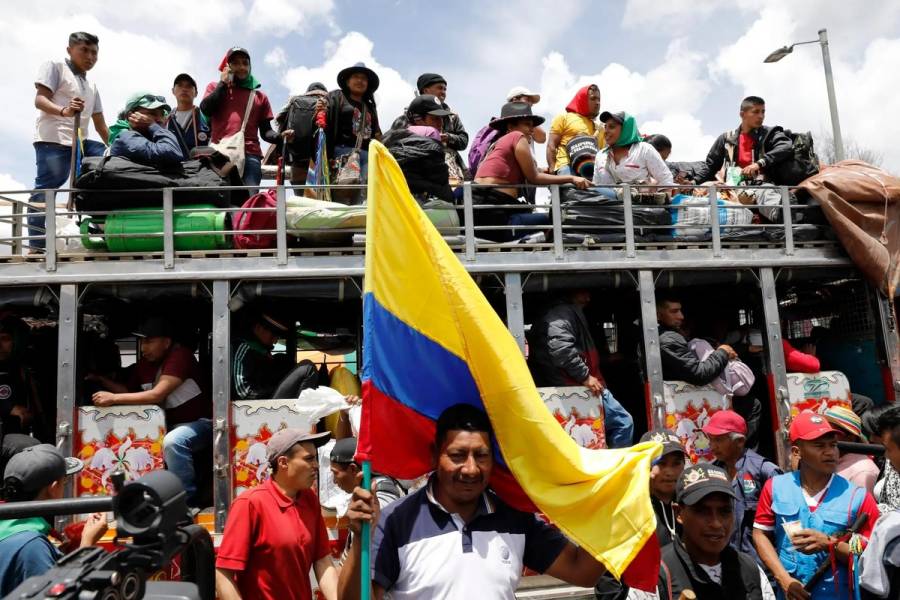 Campesinos colombianos anuncian paro nacional el 7 de Julio