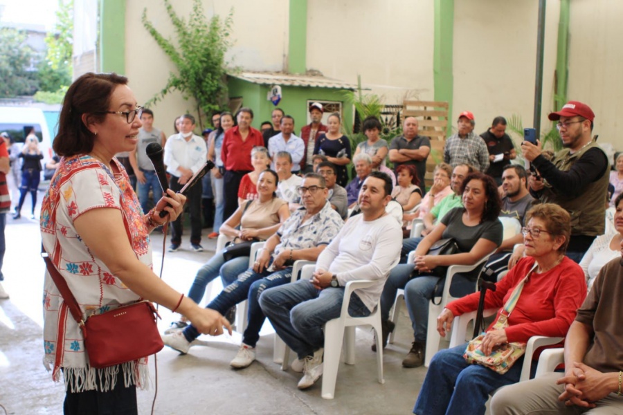 Azucena Cisneros asegura que, sin intermediarios, los recursos públicos llegarán directamente a la gente