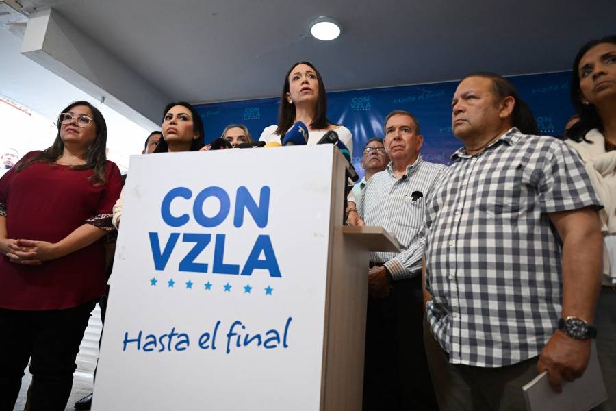 María Corina Machado denuncia arresto de activistas durante campaña en Venezuela