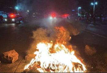 Caos vial en la M&eacute;xico-Quer&eacute;taro por bloqueo de manifestantes