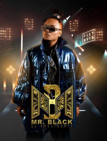 Mr. Black, El Presidente, llega con su champeta a Miami