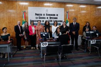 Comienza INE entrega de constancias a diputaciones federales de mayor&iacute;a relativa