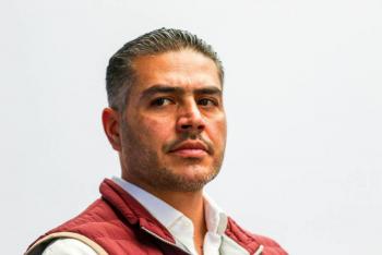 Omar Garc&iacute;a Harfuch y Adri&aacute;n Rubalcava se encuentran con Claudia Sheinbaum