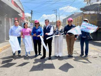 Giovani Guti&eacute;rrez inicia rehabilitaci&oacute;n de calles en Pedregal de Santa &Uacute;rsula