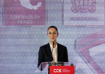 Claudia Sheinbaum presenta la Agencia de Transformaci&oacute;n Digital en Reuni&oacute;n con el CCE