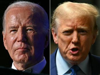 Trump, el &uacute;ltimo en hablar en debate electoral contra Biden