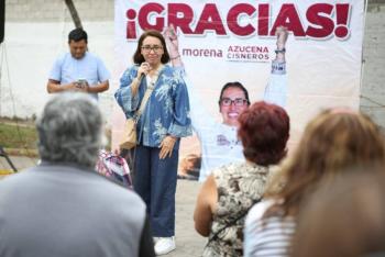 Presupuesto ser&aacute; focalizado para atender desabasto de agua: Azucena Cisneros