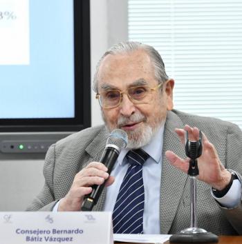 Los jueces representan al pueblo y a la soberan&iacute;a nacional al dictar una sentencia, indica el consejero Bernardo B&aacute;tiz