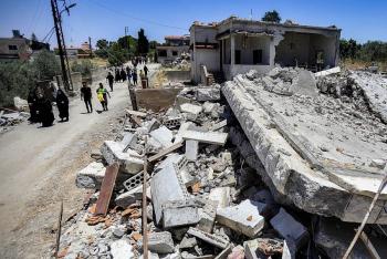 Al menos 22 muertos y 45 heridos en bombardeo en Gaza, seg&uacute;n Cruz Roja