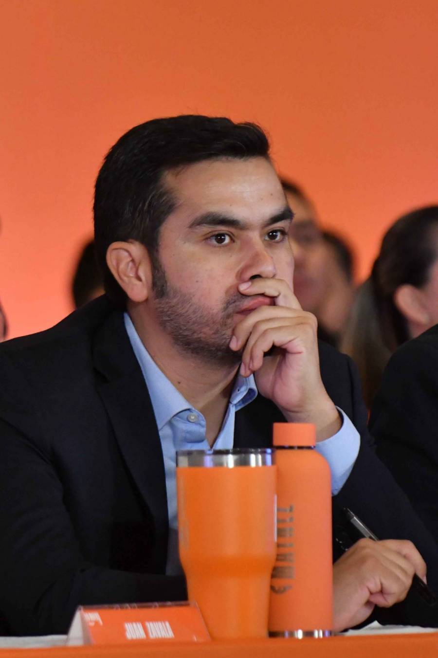 Jorge Álvarez Máynez pide voto de confianza para Claudia Sheinbaum y su gabinete