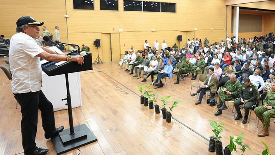 Petro ordena que obras de la ‘Misión Cauca’ las realicen las Fuerzas Militares