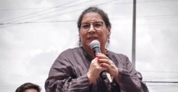 Interrumpen foro informativo sobre reforma al Poder Judicial en Iztacalco