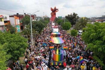 Exigen tipificaci&oacute;n de trans feminicidios durante la Tercera marcha de la diversidad sexual en Nezahualc&oacute;yotl