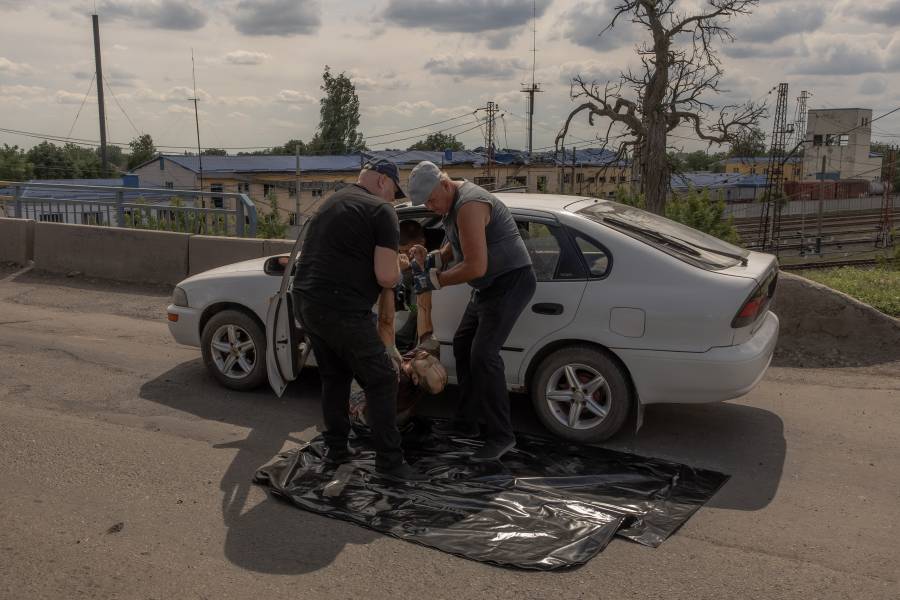 Cuatro muertos y 40 heridos en un ataque ruso en el este de Ucrania