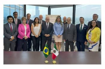 Estrechan colaboraci&oacute;n espacial M&eacute;xico-Brasil